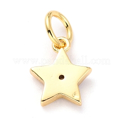 Brass Enamel Pendants&nbsp;KK-M218-10C-RS