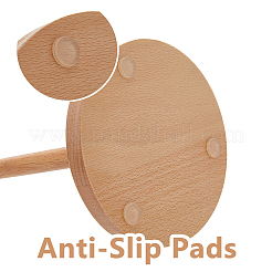 Rotatable Wooden Yarn Spinner for Knitting Ribbon Tape Rope Storage for Beginner&nbsp;DIY-WH0496-13