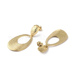 304 Stainless Steel Dangle Stud Earrings&nbsp;STAS-Z052-28G