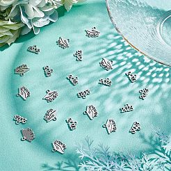 120Pcs 2 Style Tibetan Style Alloy Charms&nbsp;FIND-CA0006-06