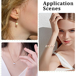 200Pcs Imitation Shell & Pearl Acrylic Pendants&nbsp;FIND-ME0003-99
