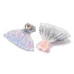 Luminous Opaque Resin Cabochons&nbsp;CRES-L045-11
