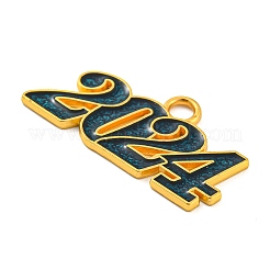 Alloy Enamel Pendants&nbsp;PALLOY-ZX001-12G-04