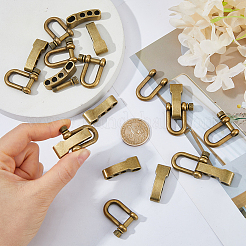 10 Bags Alloy Shackle Clasps&nbsp;FIND-DC0008-38AB