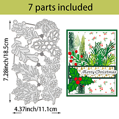 Christmas Theme Carbon Steel Cutting Dies Stencils&nbsp;DIY-WH0309-2532