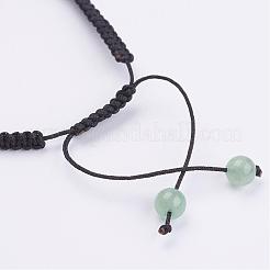 Natural Gemstone Beads Braided Bracelets&nbsp;BJEW-JB02949