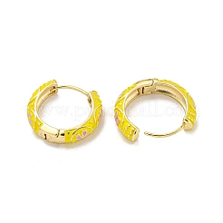 Brass Hoop Earring&nbsp;EJEW-C088-32G