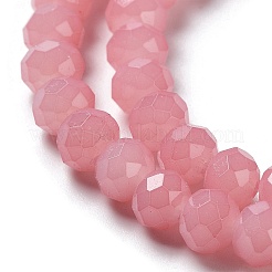 Baking Paint Imitation Jade Glass Bead Strands&nbsp;X-DGLA-A034-J6MM-A3