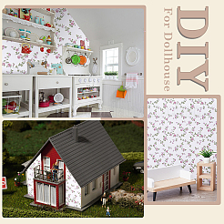 3Pcs Miniature Wallpapers&nbsp;DIY-CP0014-05