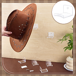 ABS Baseball Cap Hook&nbsp;FIND-WH0173-493A