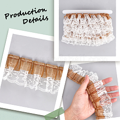 Polyester Lice Trim Ribbons&nbsp;SRIB-WH20020-054C