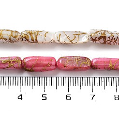 Natural Freshwater Shell Dyed Beads Strands&nbsp;SHEL-D082-18A