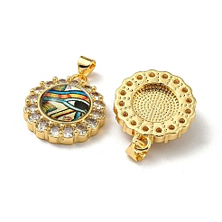 Real 18K Gold Plated Brass Pendants&nbsp;KK-L209-008G-04