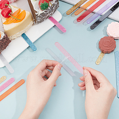 30Pcs 10 Colors Reusable Acrylic Paillette Cakesicle Sticks&nbsp;DIY-GA0002-46
