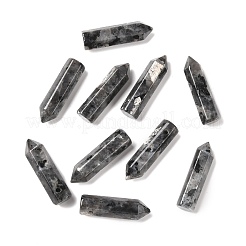 天然および合成の宝石用の尖ったペンダント  多面カット  弾丸  30~33x8~9mm  穴：1.4~1.6mm&nbsp;G-D460-01