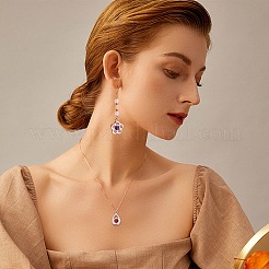 100Pcs 5 Style UV Plating ABS Plastic Pendants&nbsp;KY-CA0001-18