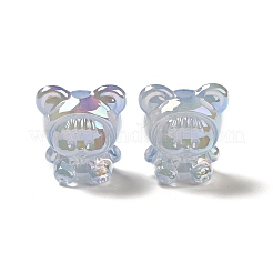 UV Plating Rainbow Iridescent Acrylic Beads&nbsp;LS-PACR-M002-01C