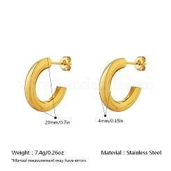 304 Stainless Steel Stud Earrings for Women&nbsp;IX6481-1