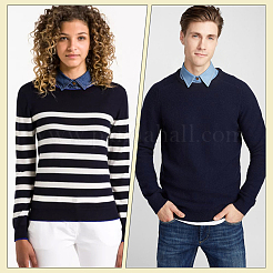2Pcs 2 Colors Detachable Cloth Women's False Collar&nbsp;DIY-CP0014-06