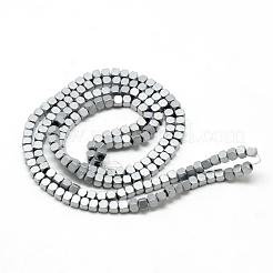 Electroplate Non-magnetic Synthetic Hematite Beads Strands&nbsp;G-Q486-60E