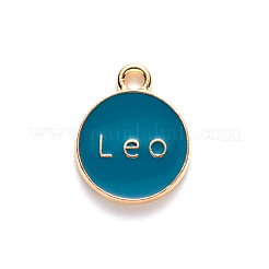 Alloy Enamel Pendants&nbsp;ENAM-S124-01B-05G