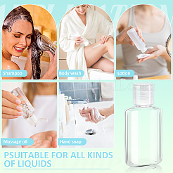 Transparent PET Plastic Refillable Flip Cap Bottle&nbsp;MRMJ-WH0001-63
