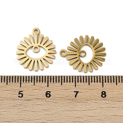 201 Stainless Steel Pendants&nbsp;LS-STAS-U052-01G