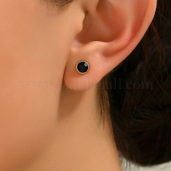Colorful 8-Piece Stone Earrings Set for Women&nbsp;YJ1820