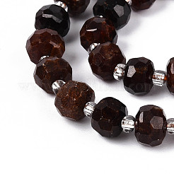 Natural Orange Garnet Beads Strands&nbsp;G-T144-A01-05