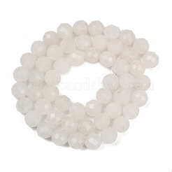 Natural White Jade Beads Strands&nbsp;LS-G-RM2025-B34-8mm