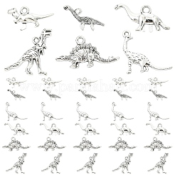 60Pcs 6 Styles Tibetan Style Alloy Pendants&nbsp;FIND-YW0011-71