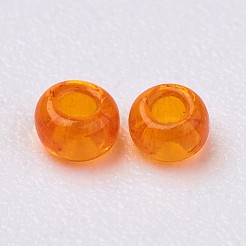 FGB 12/0 Grade A Transparent Colours Round Glass Seed Beads&nbsp;X-SEED-A022-F12-6B