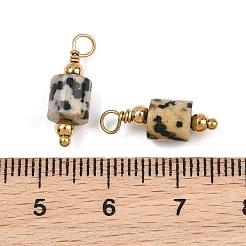 Natural Dalmatian Jasper Pendants&nbsp;GG-CBA5E56-06G-03