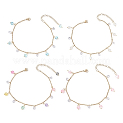 304 Stainless Steel Link Chain Anklets&nbsp;AJEW-AN00699