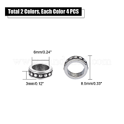 304 Stainless Steel Spacer Beads&nbsp;STAS-UN0008-70