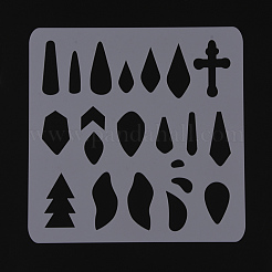 Plastic Cutting Stencils Making Templates&nbsp;DIY-D025-G01