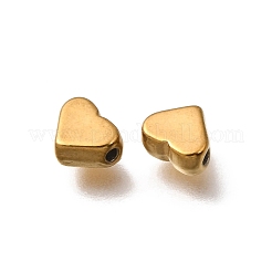 Valentine's Day 304 Stainless Steel Spacer Beads&nbsp;STAS-L315-075G-10