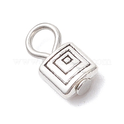 合金のチベット風チャーム  アンティークシルバーチャーム  混合図形  12x6~6.5x3mm  穴：2.5mm  3個/セット&nbsp;PALLOY-JF04439