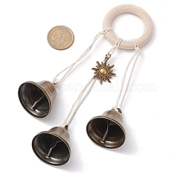 Iron Bell Pendant Decoration&nbsp;HJEW-JM02480