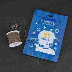 DIY Satellite Chains Jewelry Making Kits&nbsp;DIY-SC0014-56AB