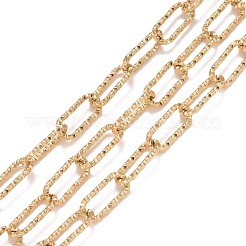 Ion Plating(IP) 304 Stainless Steel Paperclip Chains&nbsp;CHS-A007-01G