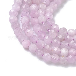 Natural Kunzite/Spodumene Beads Strands&nbsp;G-L651-C12-2mm-01