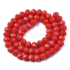 Electroplate Glass Beads Strands&nbsp;X-EGLA-A044-P8mm-A22