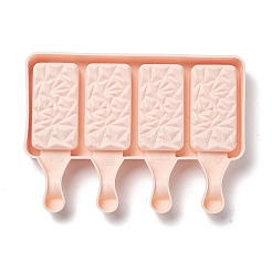 Food Grade DIY Rectangle Ice-cream Silicone Molds&nbsp;LS-DIY-D062-06C
