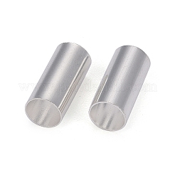 Brass Tube Beads&nbsp;KK-Y003-73A-S