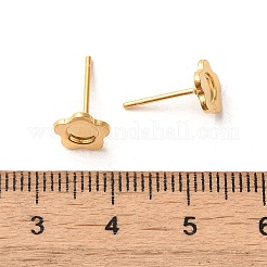 304 Stainless Steel Studs Earrings&nbsp;STAS-H193-02G