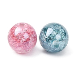 Luminous Transparent Resin & Paillette Beads&nbsp;RESI-C073-15
