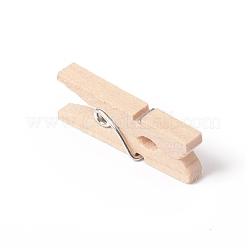 Natural Wooden Craft Pegs Clips&nbsp;WOOD-E010-02E