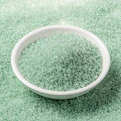 MIYUKIラウンドロカイユビーズ  日本製シードビーズ  （rr370)シーフォーム光沢  15/0  1.5mm  穴：0.7mm  約5555PCS /ボトル  10 G /ボトル&nbsp;SEED-JP0010-RR0370