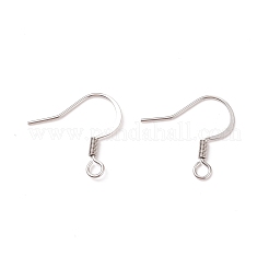 Tarnish Resistant Stainless Steel French Earring Hooks&nbsp;STAS-Q041-1
